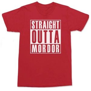 Mordor lord of the rings shirt
